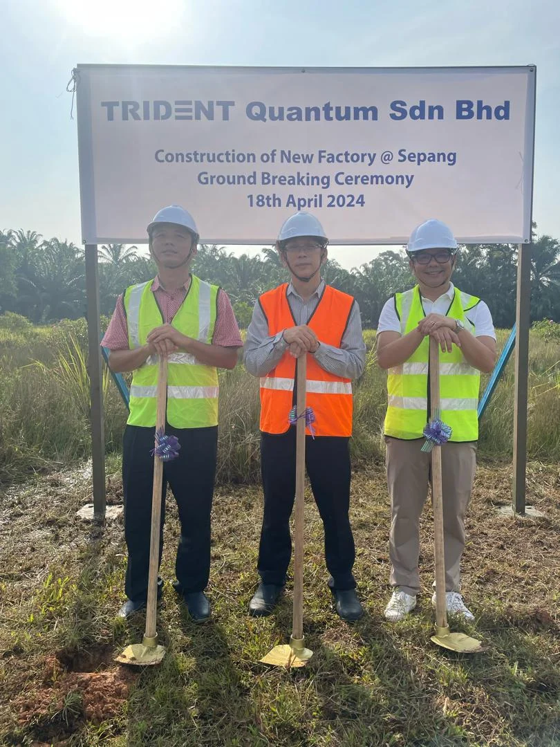 Image from the historical 2024 TRIDENT Ground Breaking Ceremony article